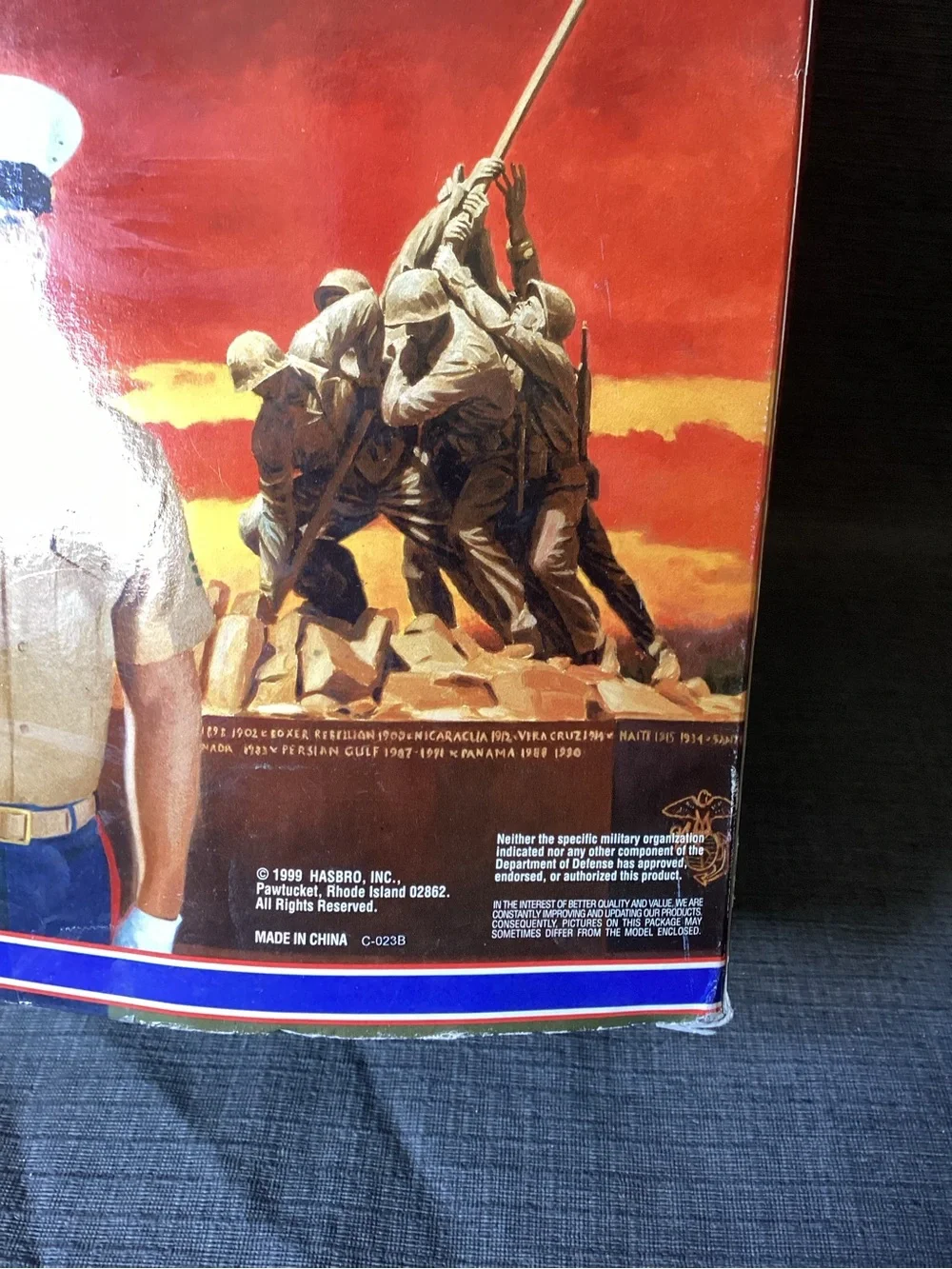 G.I. Joe Millennium Salute Figure - Tan Shirt, Blue Pants
